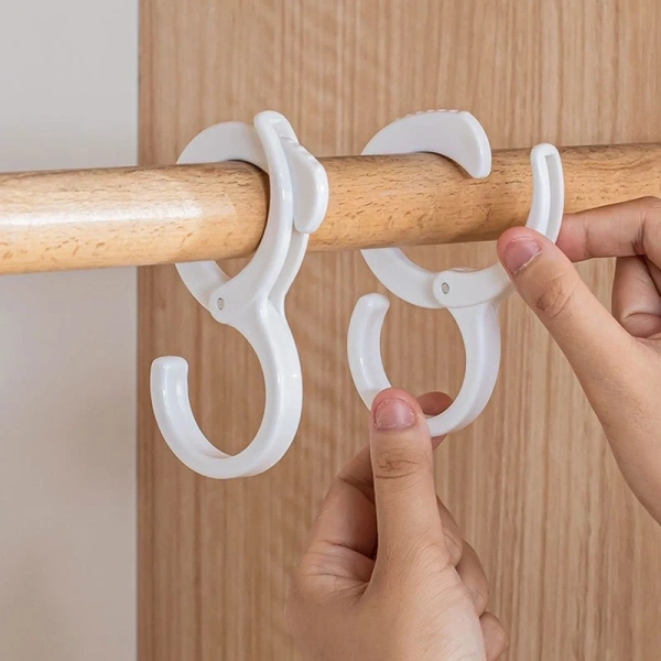 Thay vì mua nhiều loại móc khác nhau, một bộ móc đa năng như Combo 5 Móc Treo Đồ Số 8 với giá chỉ 14990 VND (đã giảm giá) giúp bạn giảm thiểu lượng nhựa tiêu thụ. (Ảnh 4)