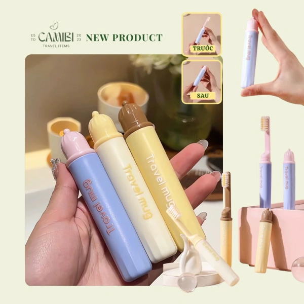 Những bất ngờ khi bàn chải gọn gàng trong hành lý thay đổi thói quen chăm sóc răng miệng - Ảnh 1 Những bất ngờ khi bàn chải gọn gàng trong hành lý thay đổi thói quen chăm sóc răng miệng - Ảnh 1