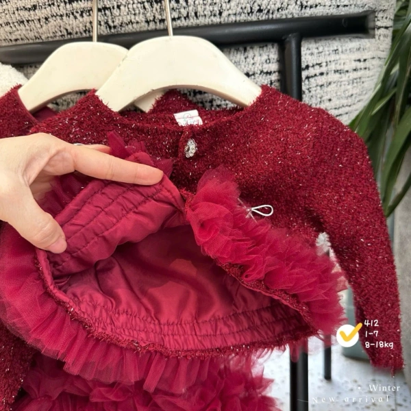 Để các bame dễ dàng có được một set váy dạ công chúa kết hợp áo khoác, Sữa Kids đã chuẩn bị sẵn “bộ trang phục trọn gói” phù hợp cho bé gái từ 8‑18kg. (Ảnh 5) Để các bame dễ dàng có được một set váy dạ công chúa kết hợp áo khoác, Sữa Kids đã chuẩn bị sẵn “bộ trang phục trọn gói” phù hợp cho bé gái từ 8‑18kg. (Ảnh 5)