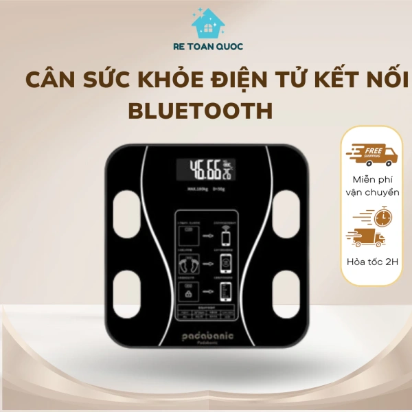 Những bất ngờ khi cân sức khỏe Bluetooth phân tích lượng mỡ bắt đầu theo dõi sức khỏe cả nhà - Ảnh 1