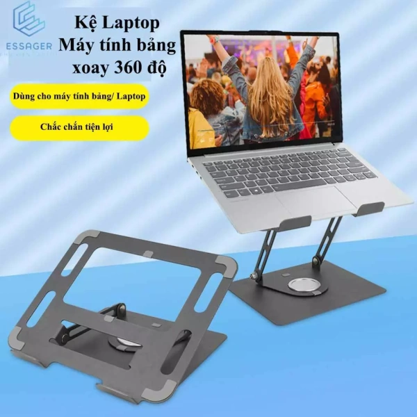 Những bất ngờ khi chuyển sang sử dụng giá đỡ laptop xoay 360 độ trong ngày dài làm việc - Ảnh 1 Những bất ngờ khi chuyển sang sử dụng giá đỡ laptop xoay 360 độ trong ngày dài làm việc - Ảnh 1