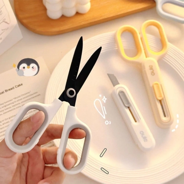 Những bất ngờ khi dùng kéo đa năng tích hợp dao rọc giấy trong công việc hàng ngày - Ảnh 3
