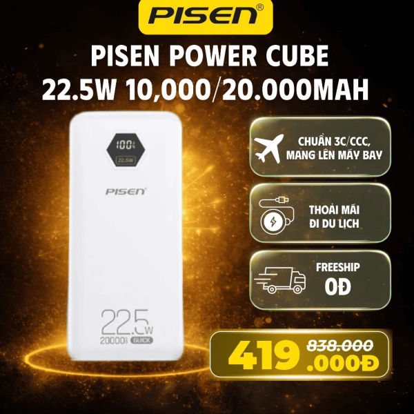 Những bất ngờ khi dùng pin dự phòng 20000mAh sạc nhanh PD/QC với ba cổng trong hành trình dài - Ảnh 1 Những bất ngờ khi dùng pin dự phòng 20000mAh sạc nhanh PD/QC với ba cổng trong hành trình dài - Ảnh 1