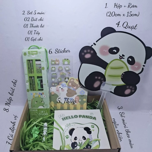 Đồng thời với việc trao tặng sét quà, giáo viên hoặc phụ huynh có thể tổ chức một buổi “điểm danh dụng cụ” ngắn, khuyến khích học sinh chia sẻ cách họ sẽ sử dụng từng món trong bộ quà. (Ảnh 4)
