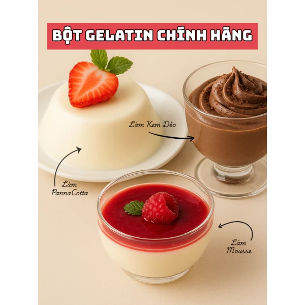 Bloom là thước đo độ mạnh của gelatin, thường dao động từ 50 đến 300. (Ảnh 2)