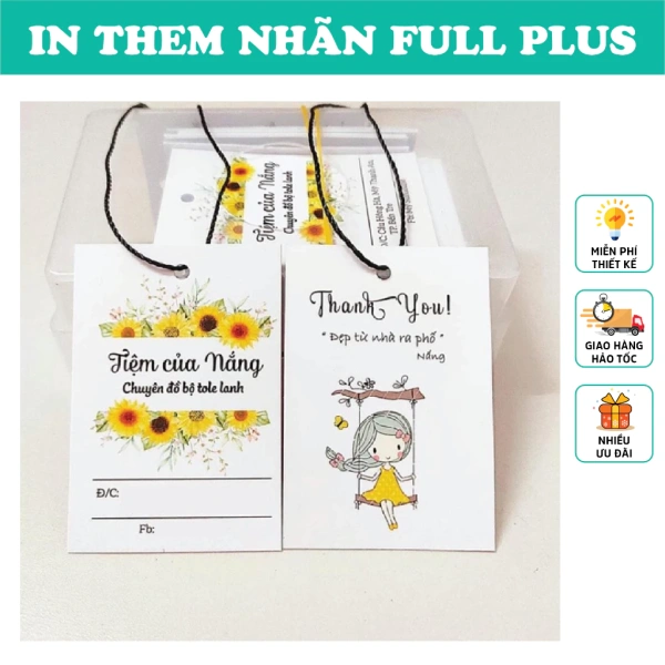Những bất ngờ khi in tag tùy chỉnh trên quần áo và giày dép khiến việc bảo quản trở nên khó khăn hơn dự đoán - Ảnh 1 Những bất ngờ khi in tag tùy chỉnh trên quần áo và giày dép khiến việc bảo quản trở nên khó khăn hơn dự đoán - Ảnh 1
