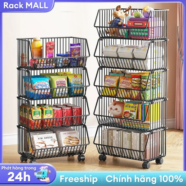 Những bất ngờ khi kệ bếp đa năng có bánh xe giảm bớt gánh nặng bảo quản rau củ quả ở nhà - Ảnh 1 Những bất ngờ khi kệ bếp đa năng có bánh xe giảm bớt gánh nặng bảo quản rau củ quả ở nhà - Ảnh 1