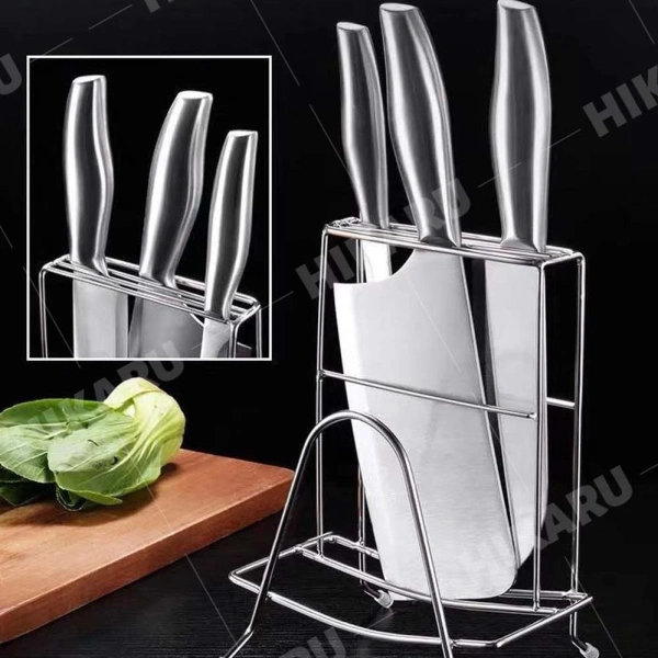 Những bất ngờ khi lắp kệ để dao thớt inox trong bếp: không gian gọn gàng nhưng rãnh gài dễ bám thực phẩm - Ảnh 5