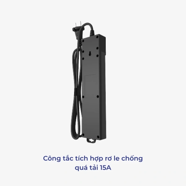 Khác với các ổ cắm thông thường chỉ có dây ngắn, ổ cắm dài cho phép bạn linh hoạt hơn trong việc bố trí nội thất. (Ảnh 3)