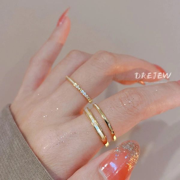 Những bất ngờ khi lựa chọn nhẫn zircon hai lớp nhẹ nhàng cho ngón trỏ trong công việc hàng ngày - Ảnh 1 Những bất ngờ khi lựa chọn nhẫn zircon hai lớp nhẹ nhàng cho ngón trỏ trong công việc hàng ngày - Ảnh 1