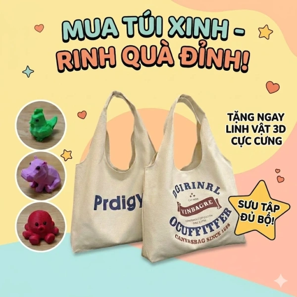 Những bất ngờ khi nút bấm trên túi vải đeo vai kiểu Nhật làm thay đổi cách sắp xếp đồ dùng trong ngày - Ảnh 1