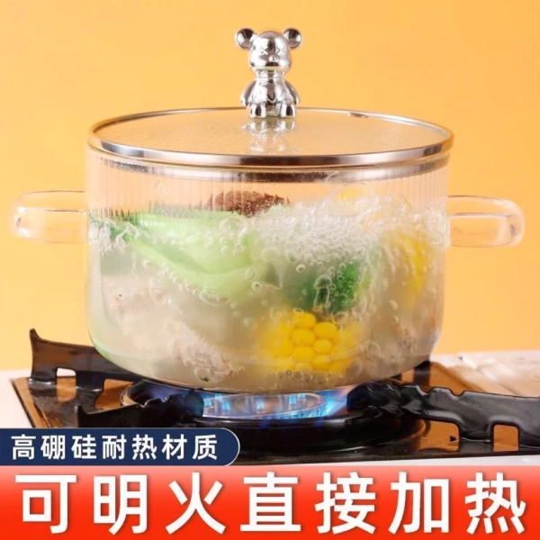 Những bất ngờ về nồi thủy tinh chịu nhiệt borosilicate khi dùng lửa trực tiếp và bếp điện gốm lâu dài - Ảnh 4 Những bất ngờ về nồi thủy tinh chịu nhiệt borosilicate khi dùng lửa trực tiếp và bếp điện gốm lâu dài - Ảnh 4