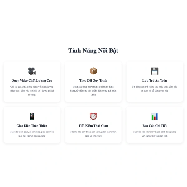 Theo bảng so sánh, Cam Check không chỉ có khả năng quay video chất lượng cao mà còn tích hợp sâu với các nền tảng thương mại điện tử, giúp người bán quản lý bằng chứng một cách khoa học. (Ảnh 3) Theo bảng so sánh, Cam Check không chỉ có khả năng quay video chất lượng cao mà còn tích hợp sâu với các nền tảng thương mại điện tử, giúp người bán quản lý bằng chứng một cách khoa học. (Ảnh 3)