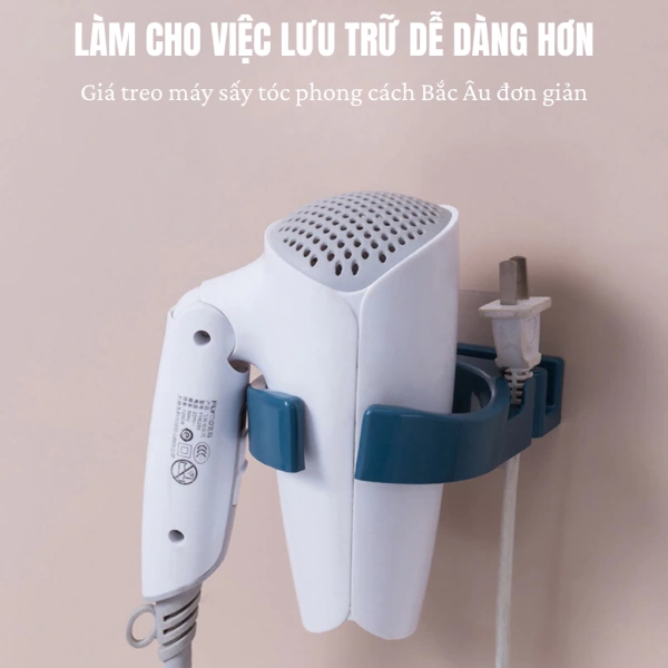 Những chi tiết nhỏ của giá treo máy sấy tóc dán tường khiến không gian tắm bừa bãi sau vài tháng - Ảnh 1 Những chi tiết nhỏ của giá treo máy sấy tóc dán tường khiến không gian tắm bừa bãi sau vài tháng - Ảnh 1