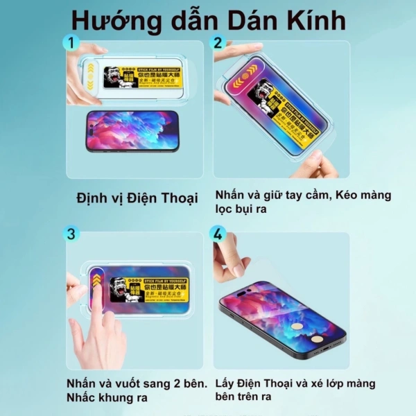 Độ cứng “9D” thường được quảng cáo là “có thể chịu va đập mạnh”, nhưng nếu kính quá cứng mà độ trong suốt không cao, người dùng sẽ gặp hiện tượng lóng ngóng, ảnh hưởng đến trải nghiệm xem video hay game. (Ảnh 2)