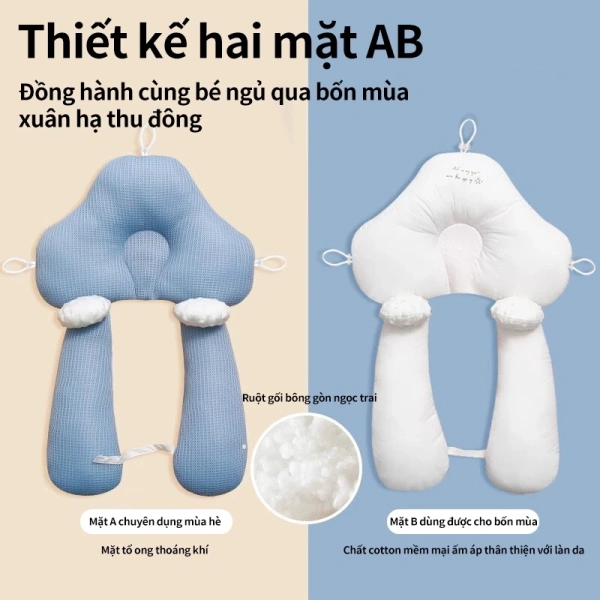 Đầu của bé trong 0‑18 tháng vẫn còn mềm và dễ bị thay đổi hình dạng. (Ảnh 2) Đầu của bé trong 0‑18 tháng vẫn còn mềm và dễ bị thay đổi hình dạng. (Ảnh 2)