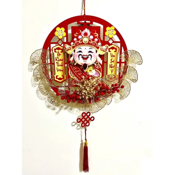 Những chiếc quạt giấy Tết duyên dáng không chỉ trang hoàng mà còn khiến góc nhà trở nên kín chặt hơn bạn nghĩ - Ảnh 4