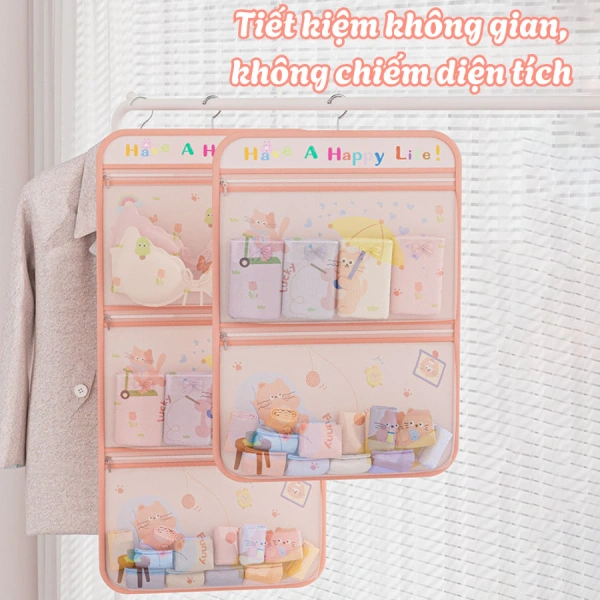Một chiếc túi treo không chỉ là công cụ lưu trữ mà còn là một phần của thiết kế nội thất. (Ảnh 5)