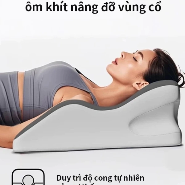 Những thay đổi bất ngờ của cột sống khi dùng gối hỗ trợ lưng trong tư thế nằm sấp - Ảnh 1