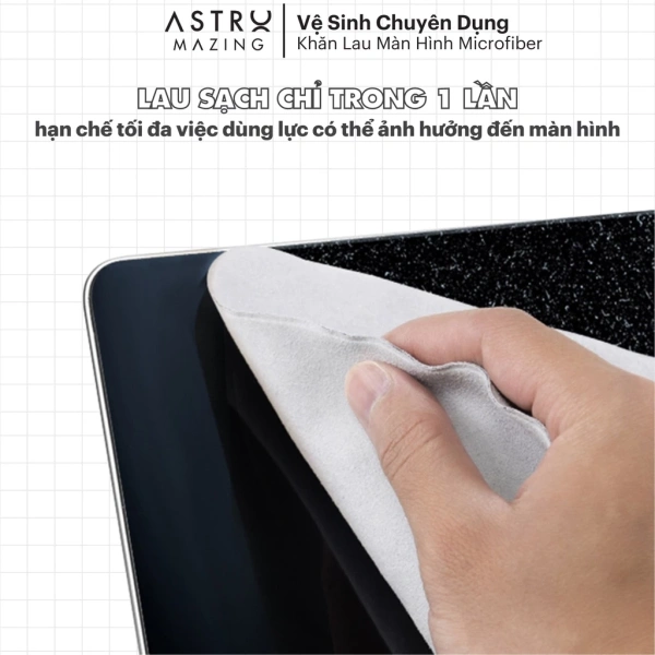 Nếu bạn đang tìm kiếm một sản phẩm thực sự phù hợp, Khăn lau màn hình microfiber AstroMazing mềm mịn, không xước màn hình là một lựa chọn đáng cân nhắc. (Ảnh 4)