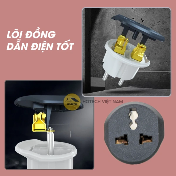 Một trong những câu hỏi thường gặp là nên chọn ổ cắm bằng nhựa ABS hay PC? (Ảnh 3)