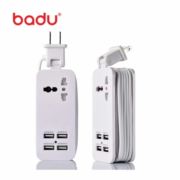 Ổ cắm du lịch mini tích hợp USB: Tiết kiệm không gian nhưng buộc người dùng phải lên lịch sạc chặt chẽ - Ảnh 2 Ổ cắm du lịch mini tích hợp USB: Tiết kiệm không gian nhưng buộc người dùng phải lên lịch sạc chặt chẽ - Ảnh 2