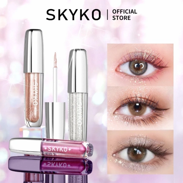 Trong số các thương hiệu đang cung cấp phấn mắt dạng lỏng 6 màu, SKYKO Shining 6 màu đã thu hút sự chú ý nhờ công nghệ “khóa màu” và kết cấu “kem mềm mượt”. (Ảnh 3)