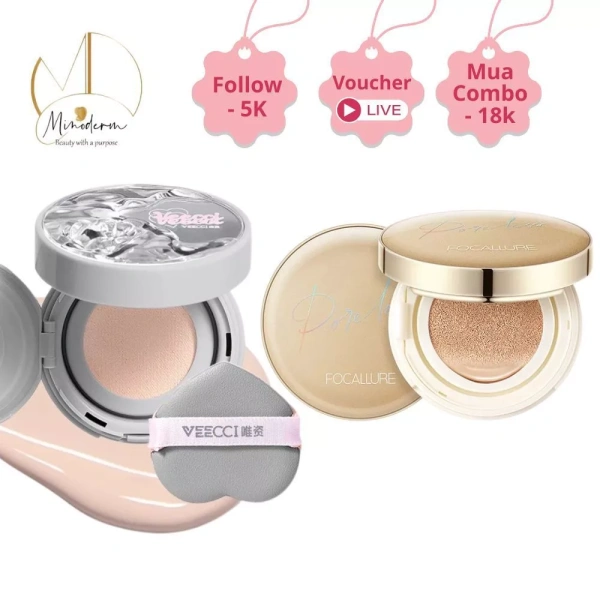 Phấn nước che khuyết điểm chống thấm nước không bết dính – nhưng da lại trở nên khô rát vào cuối ngày - Ảnh 1 Phấn nước che khuyết điểm chống thấm nước không bết dính – nhưng da lại trở nên khô rát vào cuối ngày - Ảnh 1