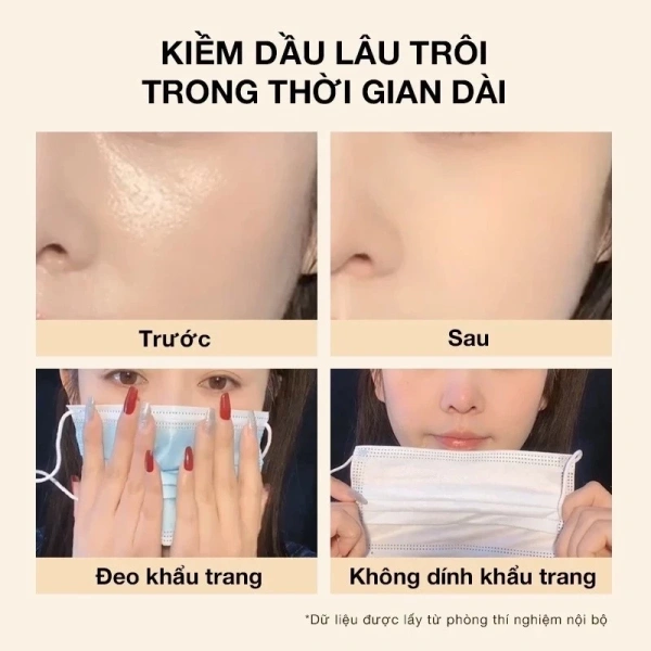 Mặc dù thị trường đang tràn ngập các “phấn phủ kiềm dầu”, nhưng không phải mọi sản phẩm đều đáp ứng được tiêu chí “chống thấm nước”. (Ảnh 3)