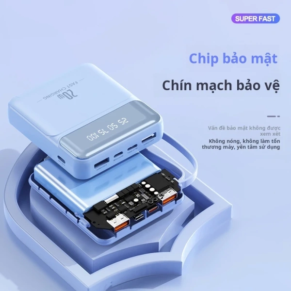Không phải chỉ về hiệu năng, việc lựa chọn màu sắc của pin dự phòng cũng phản ánh phong cách cá nhân. (Ảnh 4) Không phải chỉ về hiệu năng, việc lựa chọn màu sắc của pin dự phòng cũng phản ánh phong cách cá nhân. (Ảnh 4)