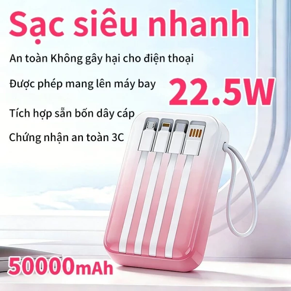 Pin lithium‑ion (Li‑ion) và lithium‑polymer (Li‑Po) – là công nghệ chính được sử dụng trong các power bank hiện nay – hoạt động dựa trên sự di chuyển ion lithium giữa cathode và anode. (Ảnh 2)