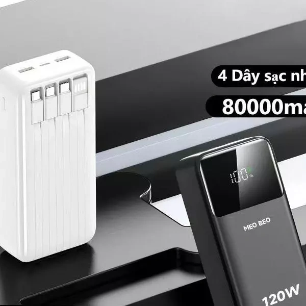 Pin dự phòng 80 000 mAh đa dây tiện lợi trong chuyến đi, nhưng trọng lượng lại là bất ngờ không ngờ - Ảnh 3