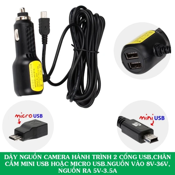 Quá tải điện bất ngờ từ dây nguồn đa cổng USB cho camera hành trình thường khiến sạc điện thoại chậm hơn mong đợi - Ảnh 1 Quá tải điện bất ngờ từ dây nguồn đa cổng USB cho camera hành trình thường khiến sạc điện thoại chậm hơn mong đợi - Ảnh 1