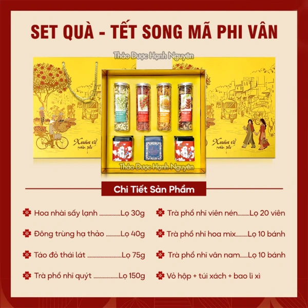 Set quà “Song Mã Phi Vân” do Thảo Dược Hạnh Nguyên cung cấp là một ví dụ thực tế cho xu hướng “sang trọng + sức khỏe”. (Ảnh 3) Set quà “Song Mã Phi Vân” do Thảo Dược Hạnh Nguyên cung cấp là một ví dụ thực tế cho xu hướng “sang trọng + sức khỏe”. (Ảnh 3)