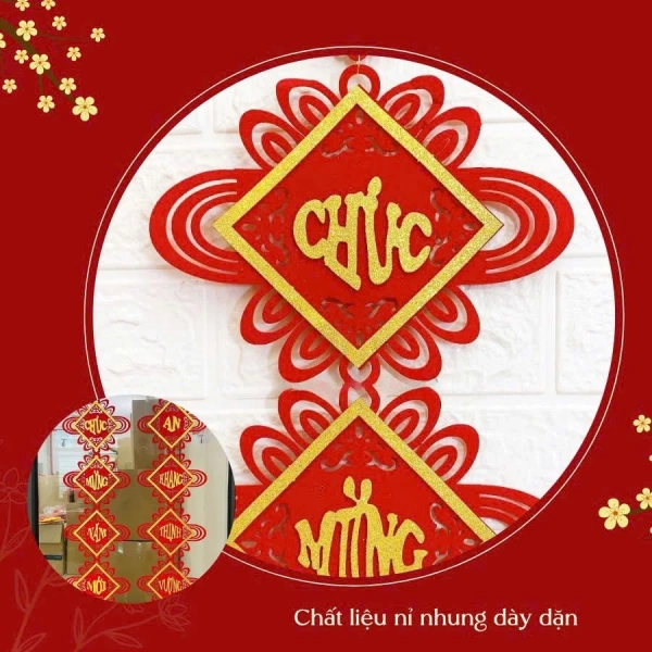 Rắc rối bất ngờ khi treo liễn nhung câu đối chúc mừng năm mới trong không gian gia đình. - Ảnh 5