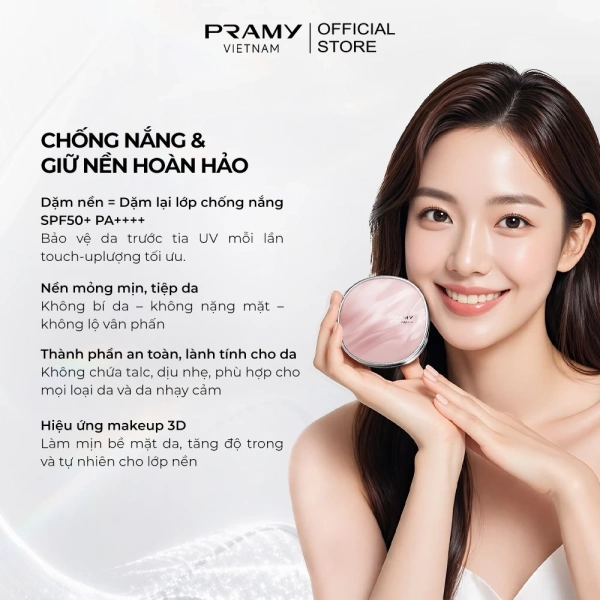 Phấn chống nắng kiềm dầu thường chứa các thành phần như silica, tán bột khoáng và các chất làm khô. (Ảnh 3)