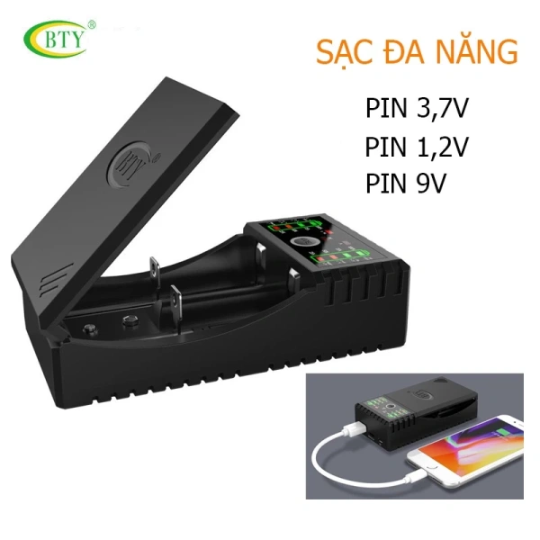 Sạc đa năng cho pin AA 18650: Khi tốc độ sạc nhanh hơn kỳ vọng lại đưa ra nhu cầu bảo quản pin cẩn thận hơn. - Ảnh 1 Sạc đa năng cho pin AA 18650: Khi tốc độ sạc nhanh hơn kỳ vọng lại đưa ra nhu cầu bảo quản pin cẩn thận hơn. - Ảnh 1