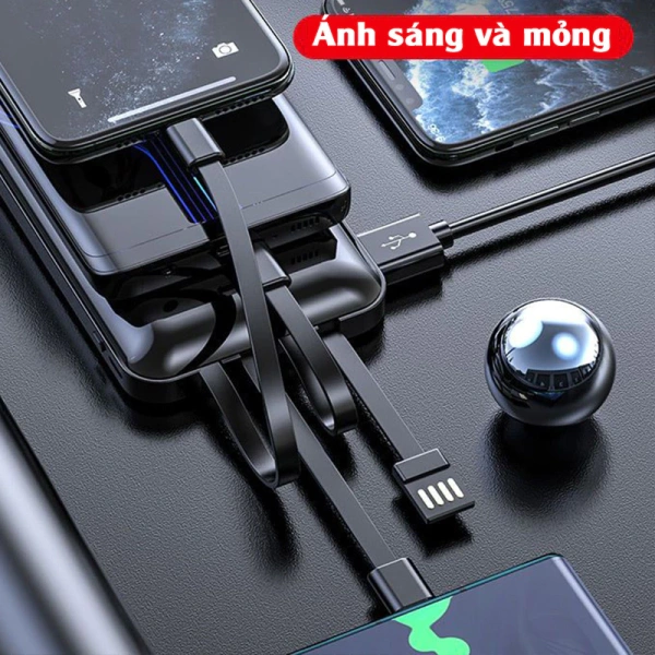 Một sạc dự phòng sẽ duy trì hiệu năng tối đa trong khoảng 300‑500 lần sạc‑xả nếu được bảo quản đúng cách. (Ảnh 5)
