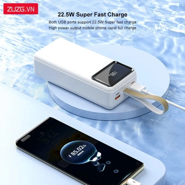 Nhìn chung, ZUZG J31 cung cấp một mức giá hợp lý so với dung lượng và các tính năng an toàn, trong khi vẫn có công suất đủ để sạc nhanh hầu hết các thiết bị phổ biến. (Ảnh 3) Nhìn chung, ZUZG J31 cung cấp một mức giá hợp lý so với dung lượng và các tính năng an toàn, trong khi vẫn có công suất đủ để sạc nhanh hầu hết các thiết bị phổ biến. (Ảnh 3)