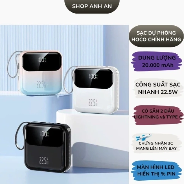 Sạc dự phòng PD 22.5W 20000 mAh có thực sự đủ sức duy trì điện thoại suốt cả ngày làm việc? - Ảnh 1 Sạc dự phòng PD 22.5W 20000 mAh có thực sự đủ sức duy trì điện thoại suốt cả ngày làm việc? - Ảnh 1