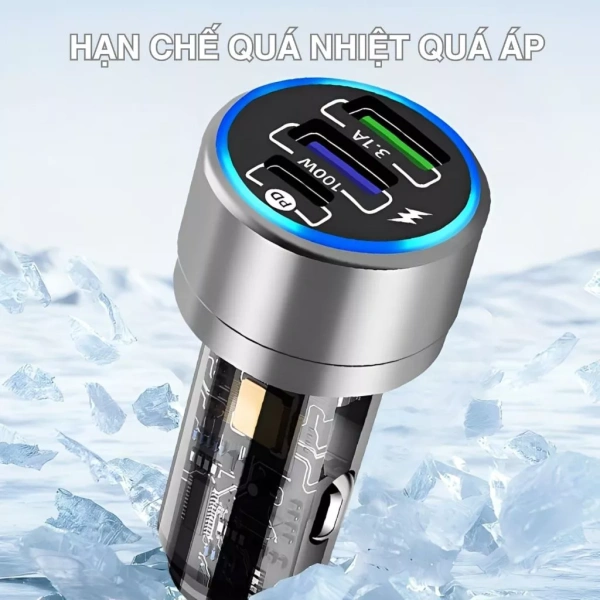 Sạc nhanh 100W trong ô tô: khi nhiệt độ ổn định thực sự quyết định trải nghiệm sạc đồng thời đa thiết bị. - Ảnh 5 Sạc nhanh 100W trong ô tô: khi nhiệt độ ổn định thực sự quyết định trải nghiệm sạc đồng thời đa thiết bị. - Ảnh 5