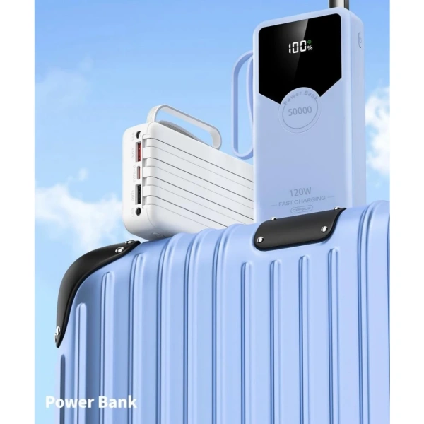 Sạc nhanh 120W trên pin dự phòng 50000 mAh khiến người dùng nhận ra rằng việc mang thêm dây sạc vẫn không thể bỏ qua - Ảnh 3