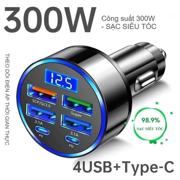 Sau khi đã cài đặt, bạn chỉ cần bật xe lên, bộ sạc sẽ hoạt động tự động. (Ảnh 4)
