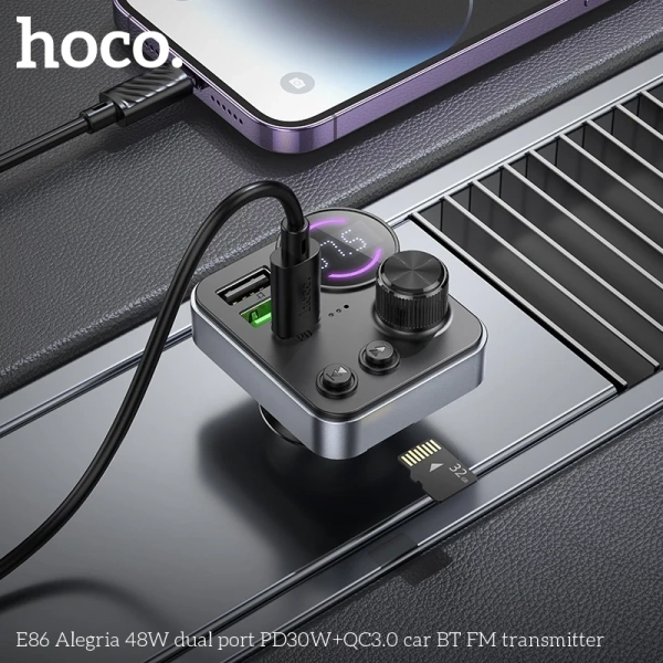 Áp dụng các tiêu chí trên, Tẩu sạc nhanh 48W Bluetooth Hoco E86 đáp ứng hầu hết yêu cầu, đồng thời có giá bán 169.000 VNĐ sau giảm giá, phù hợp với ngân sách của du khách, người làm công việc tự do hoặc sinh viên. (Ảnh 4) Áp dụng các tiêu chí trên, Tẩu sạc nhanh 48W Bluetooth Hoco E86 đáp ứng hầu hết yêu cầu, đồng thời có giá bán 169.000 VNĐ sau giảm giá, phù hợp với ngân sách của du khách, người làm công việc tự do hoặc sinh viên. (Ảnh 4)