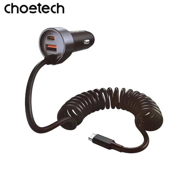 Sạc nhanh ô tô 65W: Khi dây lò xo Type‑C khiến tốc độ sạc không như mong đợi - Ảnh 3