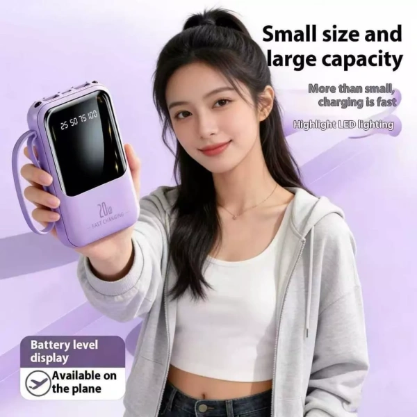 Sạc nhanh và đèn pin trên cùng một pin dự phòng 20000mAh thực sự trở nên cần thiết trong những chuyến di chuyển dài ngày - Ảnh 1 Sạc nhanh và đèn pin trên cùng một pin dự phòng 20000mAh thực sự trở nên cần thiết trong những chuyến di chuyển dài ngày - Ảnh 1