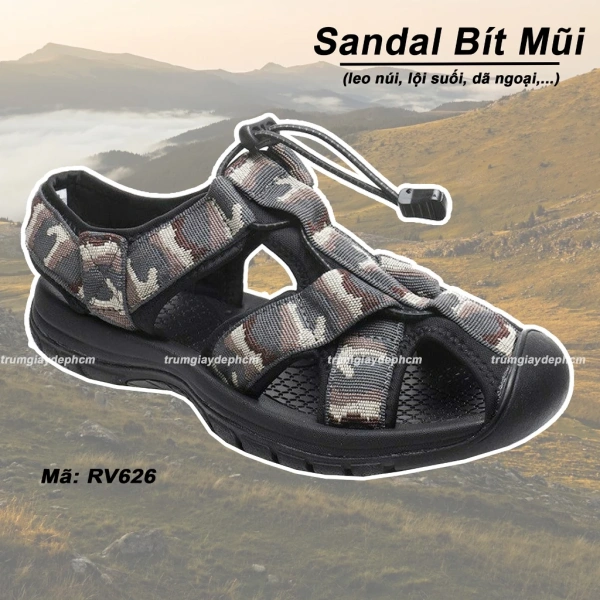 Mặc dù ROVA RV626 không được quảng cáo là “độ bám cực mạnh” như một số mẫu chuyên dành cho trekking, nhưng việc kết hợp đế cao su sâu rãnh và chất liệu EVA đã cho thấy độ bám ổn định trên các bề mặt như bê tông ẩm, đá trơn nhẹ. (Ảnh 5) Mặc dù ROVA RV626 không được quảng cáo là “độ bám cực mạnh” như một số mẫu chuyên dành cho trekking, nhưng việc kết hợp đế cao su sâu rãnh và chất liệu EVA đã cho thấy độ bám ổn định trên các bề mặt như bê tông ẩm, đá trơn nhẹ. (Ảnh 5)