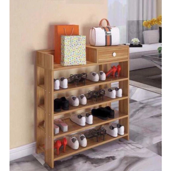 Sắp xếp giày dép trong kệ gỗ 5 tầng: bí quyết giữ gọn nhà mà không gian vẫn thoáng - Ảnh 1 Sắp xếp giày dép trong kệ gỗ 5 tầng: bí quyết giữ gọn nhà mà không gian vẫn thoáng - Ảnh 1