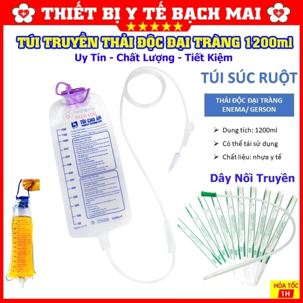 Enema, hay còn gọi là “súc ruột thải độc”, là một kỹ thuật dùng dung dịch lỏng để rửa sạch phần cuối của ruột già (đại tràng sigma). (Ảnh 2)