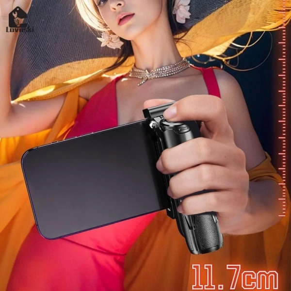 Trong các lựa chọn trên, một mẫu gậy selfie đáng chú ý hiện nay là Gậy Selfie di động có thể thu vào Túi hợp kim nhôm có thể sạc lại. (Ảnh 4)
